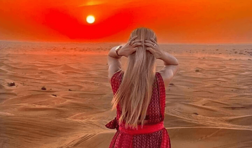 Pink Rock Desert dubai