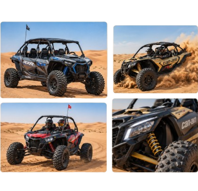 quad bike rental in Dubai desert